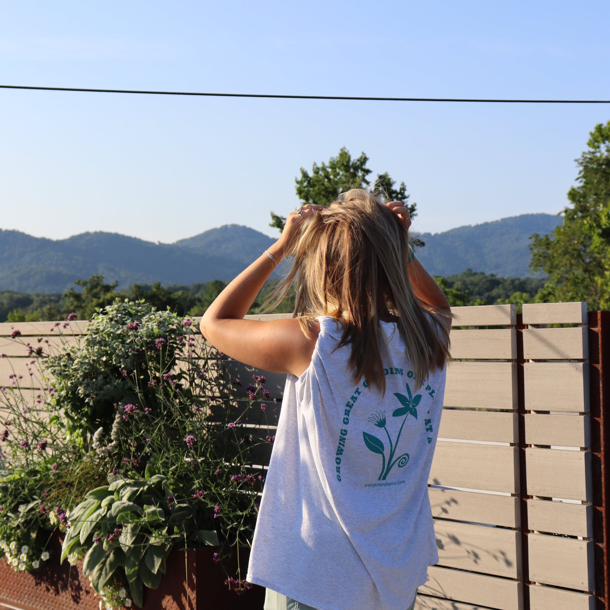 T-shirt « Cultiver de grands jardins »